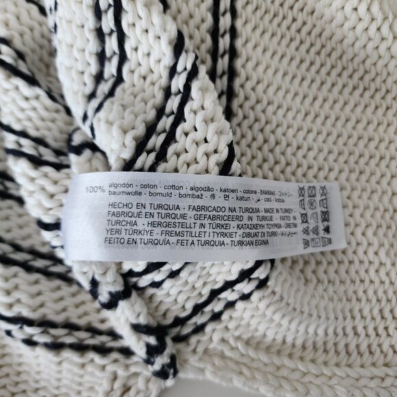 Zara white striped sweater - Picture 6 of 9